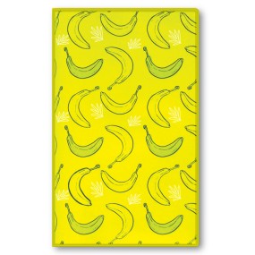 Блокнот неоновый с ручкой "Банан неон", 110*190