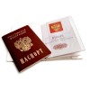 Чехол для листов паспорта прозрачный, комплект 60 шт. 87*128