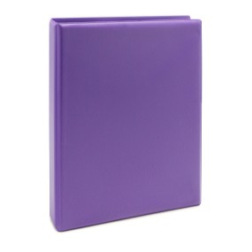 Обложка для тетрадных блоков на кольцах, 166*223*32, фиолетовая