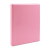 Обложка для тетрадных блоков на кольцах, 166*223*32, светло-розовая
