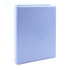 Обложка для тетрадных блоков на кольцах, 166*223*32, светло-голубая