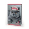 Визитница для 28 карт "Кот в шляпе", 70*100