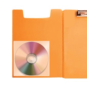 Самоклеящийся карман для DC и DVD, без вырубки, 125х125мм