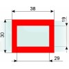 Курсор ДПС для блока шириной 320-360 мм, красный
