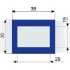 Курсор ДПС для блока шириной 320-360 мм, синий