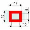 Курсор ДПС для блока шириной 80-130 мм, красный